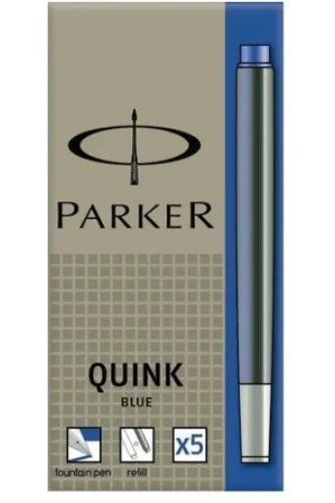 Parker Naboje do pi�ra d�ugie niebieskie 5 szt.