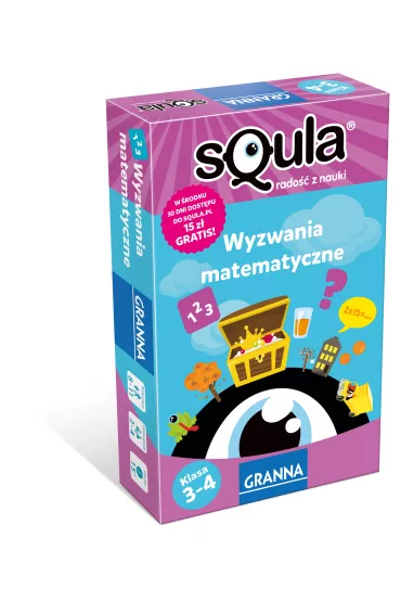 Squla. Wyzwania matematyczne. Klasa 3-4