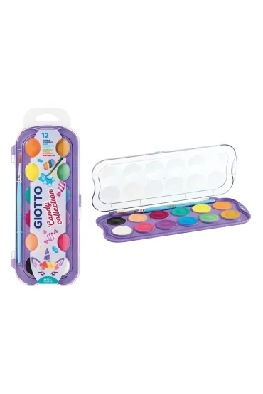 Giotto Farby Acquerelli Candy Collection 12 szt.