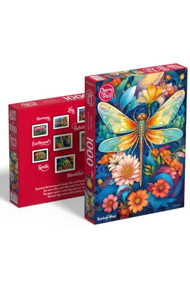 Puzzle 1000 CherryPazzi Rainbow Wings 31391