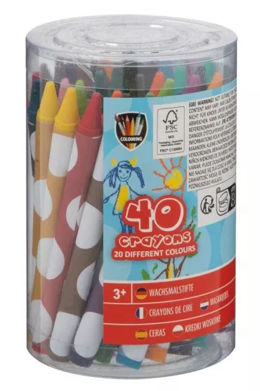 Grafix Kredi w wiaderku 40 szt.