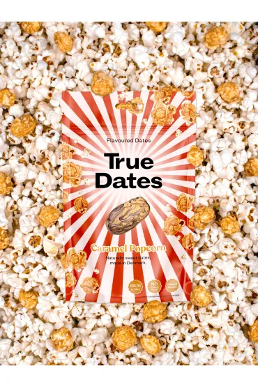 True Dates Daktyle Caramel Popcorn 100 g