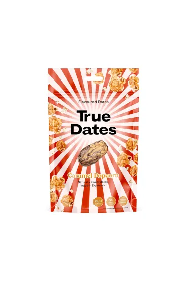True Dates Daktyle Caramel Popcorn 100 g