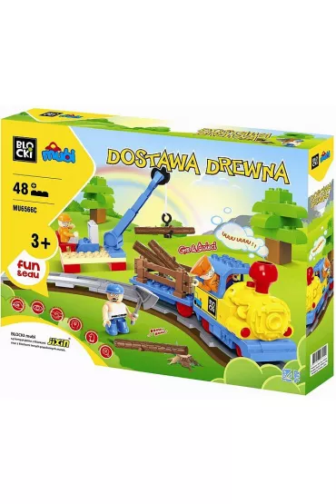 Klocki Blocki Mubi Dostawa drewna