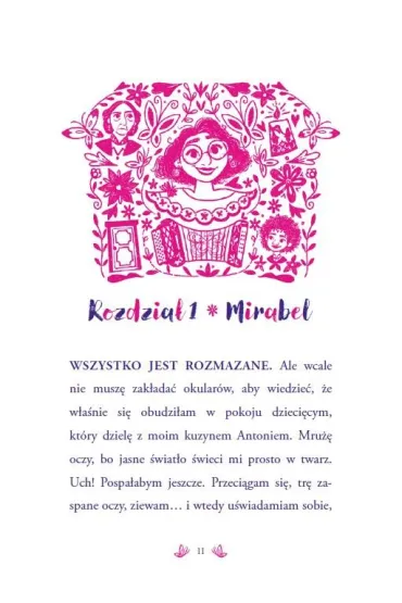 Nasze magiczne Encanto. Opowie�� trzech si�str. Disney (barwione brzegi) - Anika Fajardo