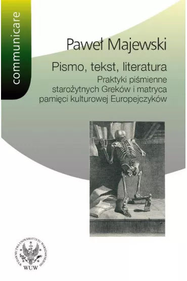 eBook Pismo, tekst, literatura pdf - Pawe Majewski