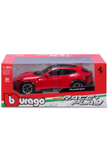Bburago model ferrari purosangue red 1:24