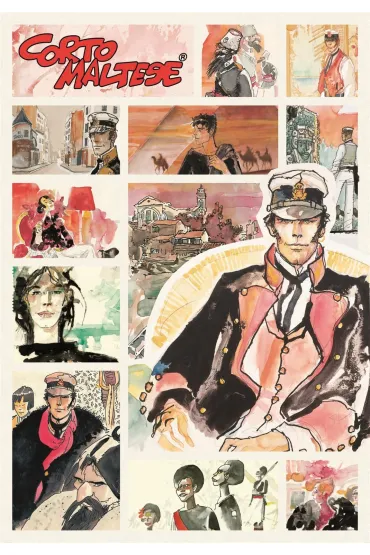 Puzzle 1000 el. Compact Corto Maltese Clementoni