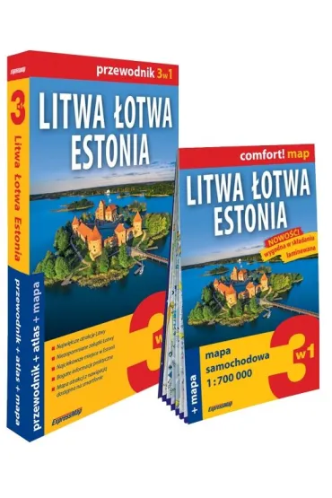 Litwa �otwa Estonia Zestaw Przewodnikowy 3w1 2026