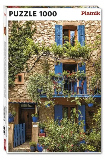 Puzzle 1000 el. Niebieski Balkon Piatnik