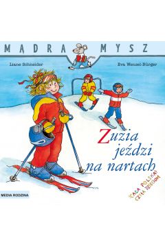 Mdra mysz - Zuzia. Zuzia jedzi na nartach
