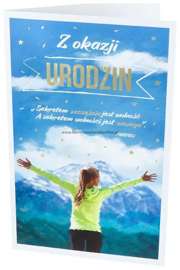 AbCard Kartka okoliczno�ciowa Urodziny P24