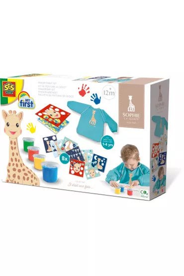 Ses Creative Zestaw do malowania palcami �yrafa Sophie