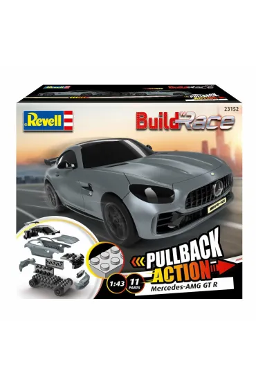 PROMO Zbuduj i jed�. Mercedes AMG GT R szary 23152