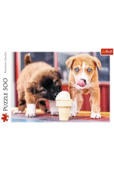 Puzzle 500 el. Pora na lody Trefl