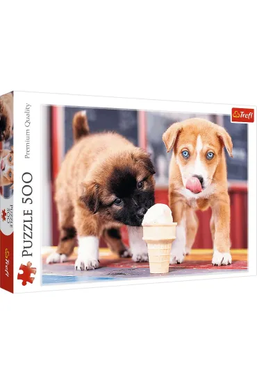 Puzzle 500 el. Pora na lody Trefl