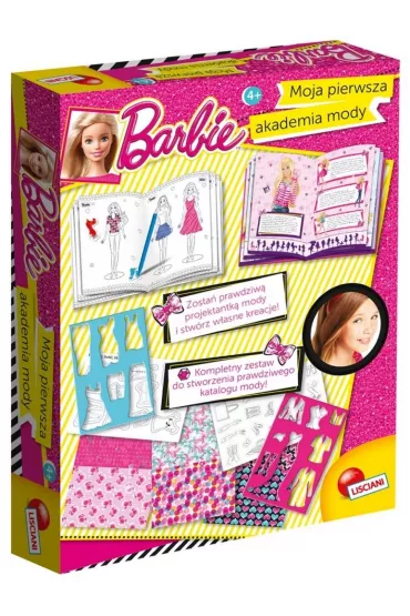 Zestaw art & Craft Barbie. Pierwsza akademia mody * Lisciani