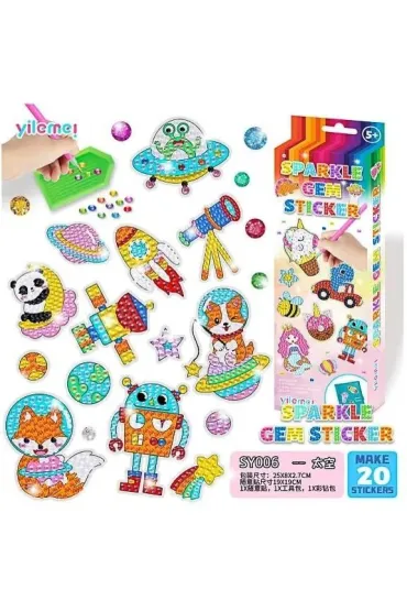 Diamentowa mozaika Sparkle kosmos Fandy