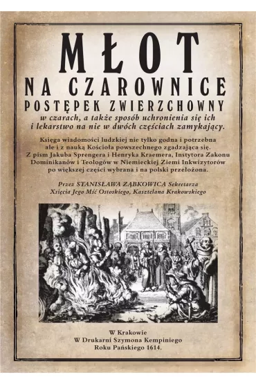 M�ot na czarownice - Heinrich Kramer, Jacob  Spengrer