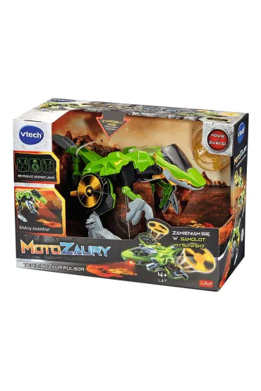 Motozaury - Terizinozaur Pulsor My�liwiec XL VTECH V-Tech