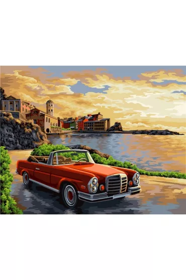 ArtiFly Malowanie po numerach - Klasyka i zachód 40x50cm