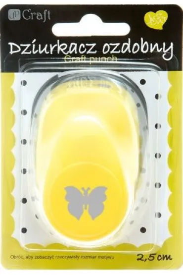 Dalprint Dziurkacz dekoracyjny Motyl 25 mm