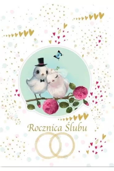 Trend Kartka okoliczno�ciowa Rocznica �lubu TG11