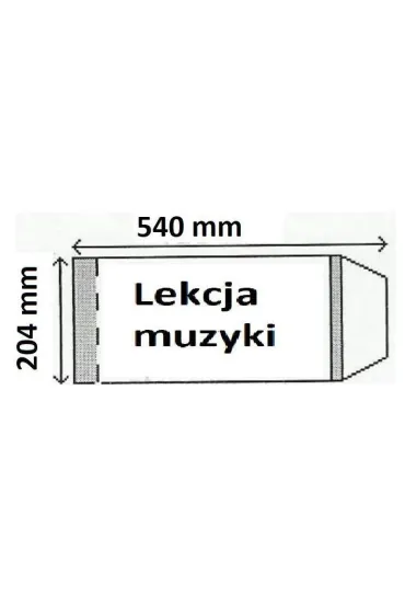Mirpol Ok�adka na podr�cznik Lekcja muzyki 25 szt.