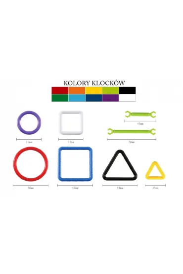 Klocki patyki 360 element�w