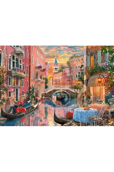 Puzzle 6000 el. High Quality Collection. Wieczorny zach�d s�o�ca w Wenecji Clementoni