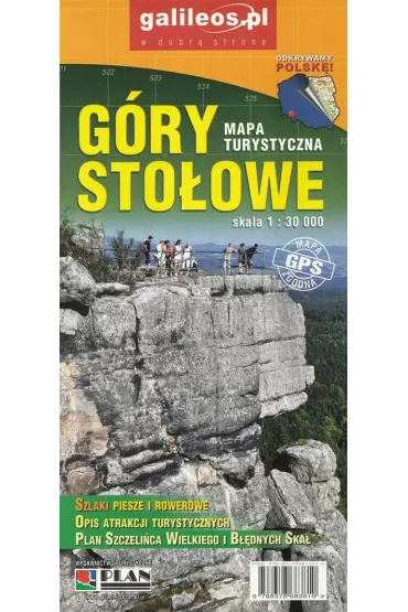 G�ry Sto�owe. Mapa turystyczna 1:30 000