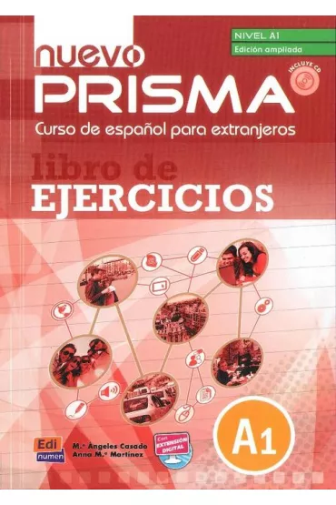 Nuevo Prisma. Nivel A1. �wiczenia + CD. Wersja rozszerzona - Maria Casado Angeles, Anna Maria Maritnez