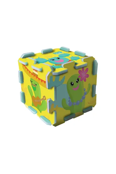 Puzzle piankowe Mata 32x32 8el. Kaktusy 61265 Trefl