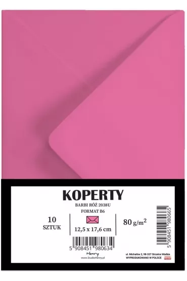Henry Koperty B6 Barbi r� 10 szt.