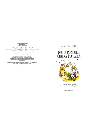Kubu� Puchatek chatka puchatka - Irena Tuwim, Alan Alexander Milne, Ernest H. Shepard