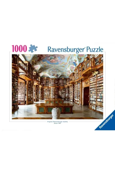 Puzzle 1000 el. 2D Biblioteka Ravensburger