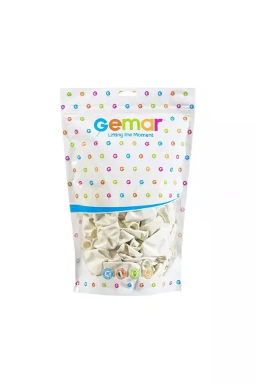 Godan Balony pastelowe bia�e 33cm