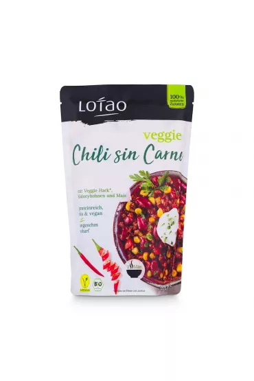 Lotao Veggie chili sin carne 320 g Bio