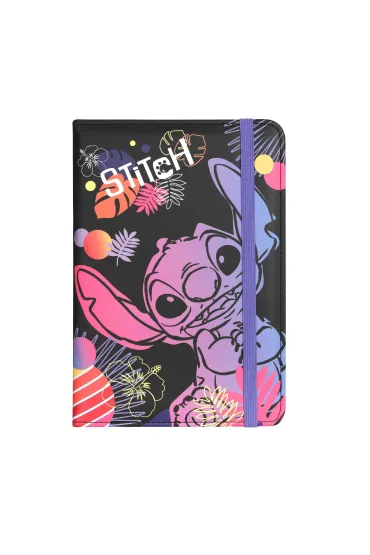 Notes A5 Disney Black Stitch 1 z gumk� linia 80 kartek