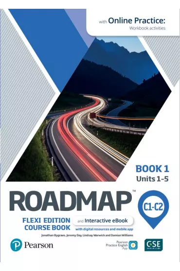Roadmap C1-C2. Flexi Course Book 1 + Ksi��ka w wersji cyfrowej