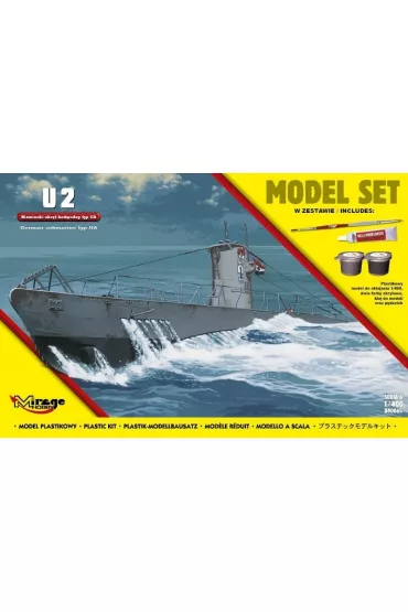 Mirage zest.d/sklej.Uboot U2 S06 840065 Mirage Hobby