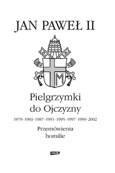 Pielgrzymki do Ojczyzny 1979, 1983, 1987, 1991, 1995, 1997, 1999, 2002. Przem�wienia, homilie - Jan Pawe� II