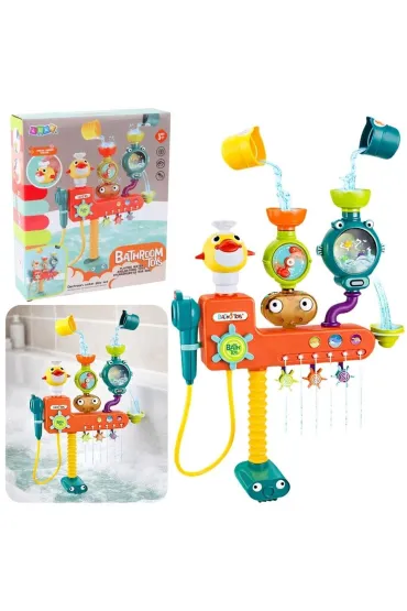 Ko�owrotek przelewowy do k�pieli kubeczki LeanToys
