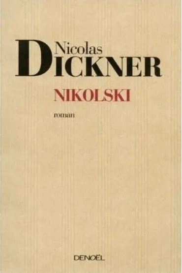 Nicolski - Dickner Nicolas