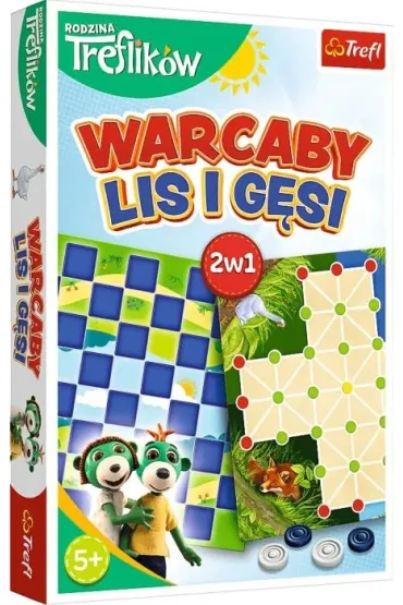 Gra 2w1. Warcaby, Lis i G�si