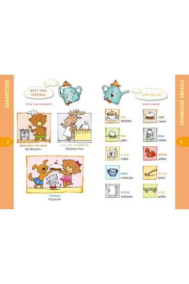 Moje pierwsze angielskie czytanki Benjamin the Bear Bakes a Cake - Danuta Zawadzka