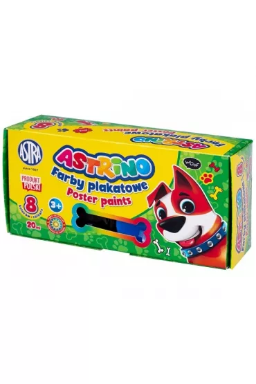 Astra Farby plakatowe Astrino 8 kolor�w