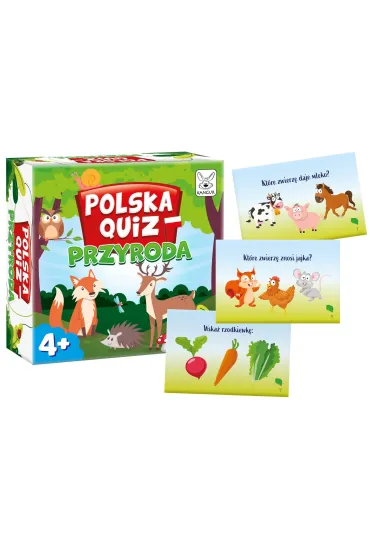 Polska Quiz. Przyroda 4+ Kangur