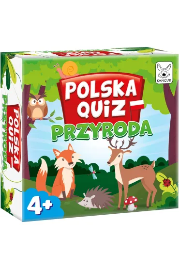 Polska Quiz. Przyroda 4+ Kangur