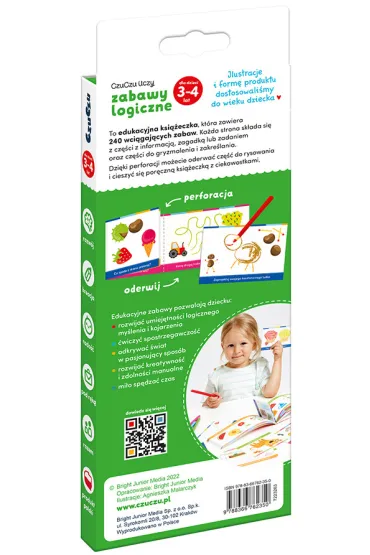 CzuCzu uczy. Zabawy logiczne dla dzieci 3-4 lata